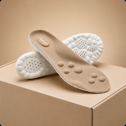Thickened massage insoles for long standing without fatigue